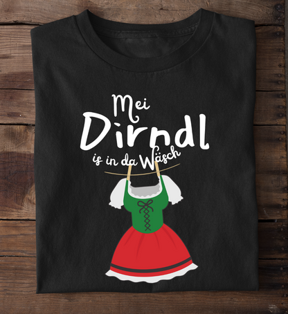 MEI DIRNDL IS IN DA WÄSCH - Premium Organic T-Shirt unisex