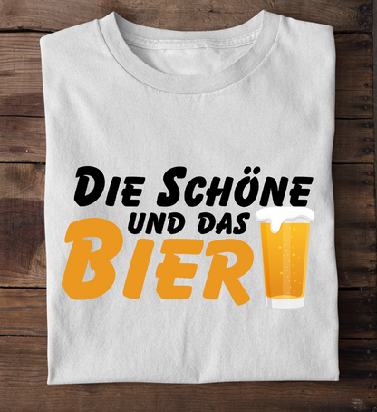 DIE SCHÖNE UND DAS BIER - Premium Organic T-Shirt unisex