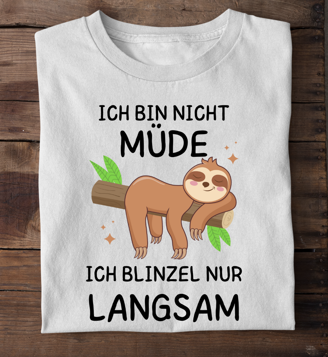 ICH BIN NICHT MÜDE - Premium Organic T-Shirt unisex