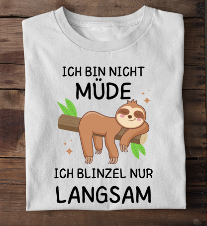 ICH BIN NICHT MÜDE - Premium Organic T-Shirt unisex