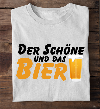 DER SCHÖNE UND DAS BIER - Premium Organic T-Shirt unisex