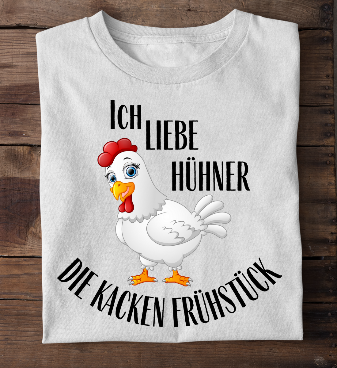 ICH LIEBE HÜHNER - Premium Organic T-Shirt unisex