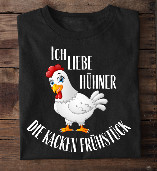 I LOVE CHICKENS - Premium Organic unisex T-Shirt