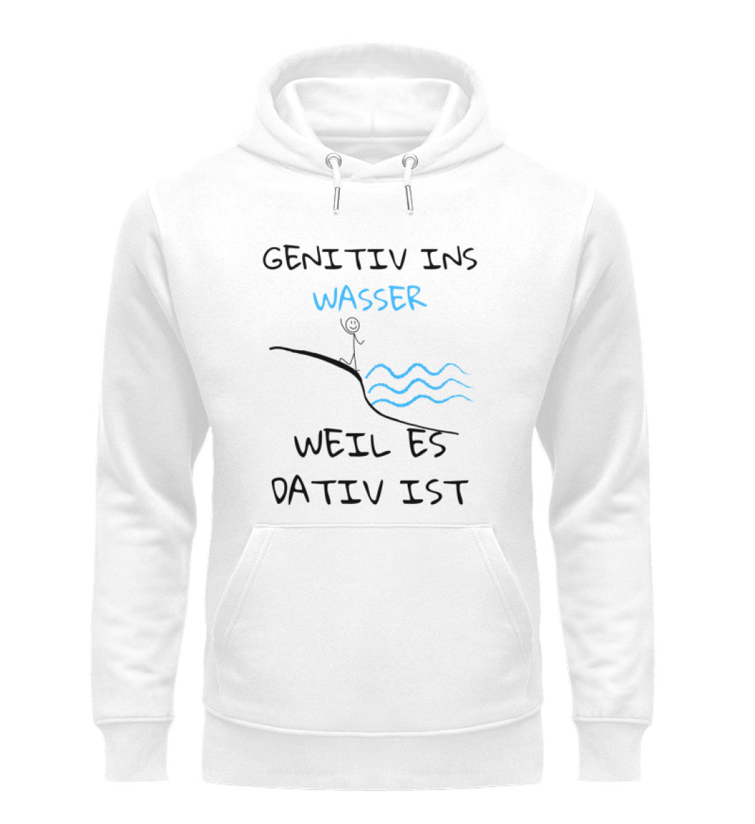 GEH NIE TIEF - Unisex Premium Organic Hoodie