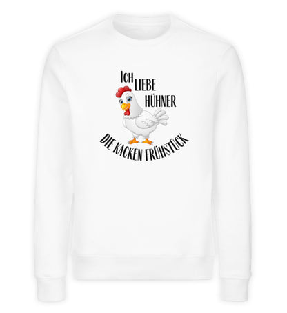 ICH LIEBE HÜHNER - Unisex Premium Organic Sweatshirt