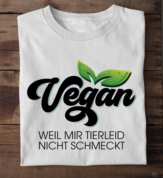 TIERLEID SCHMECKT NICHT - Premium Organic T-Shirt unisex