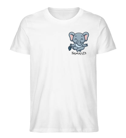 NAMASTE ELEFANT - 100% Bio T-Shirt Unisex