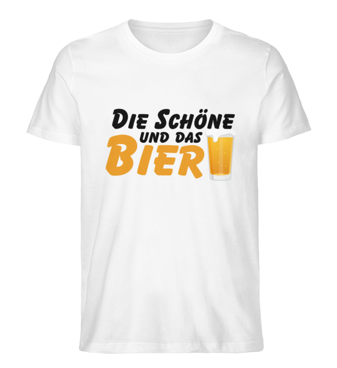 DIE SCHÖNE UND DAS BIER - Premium Organic T-Shirt unisex