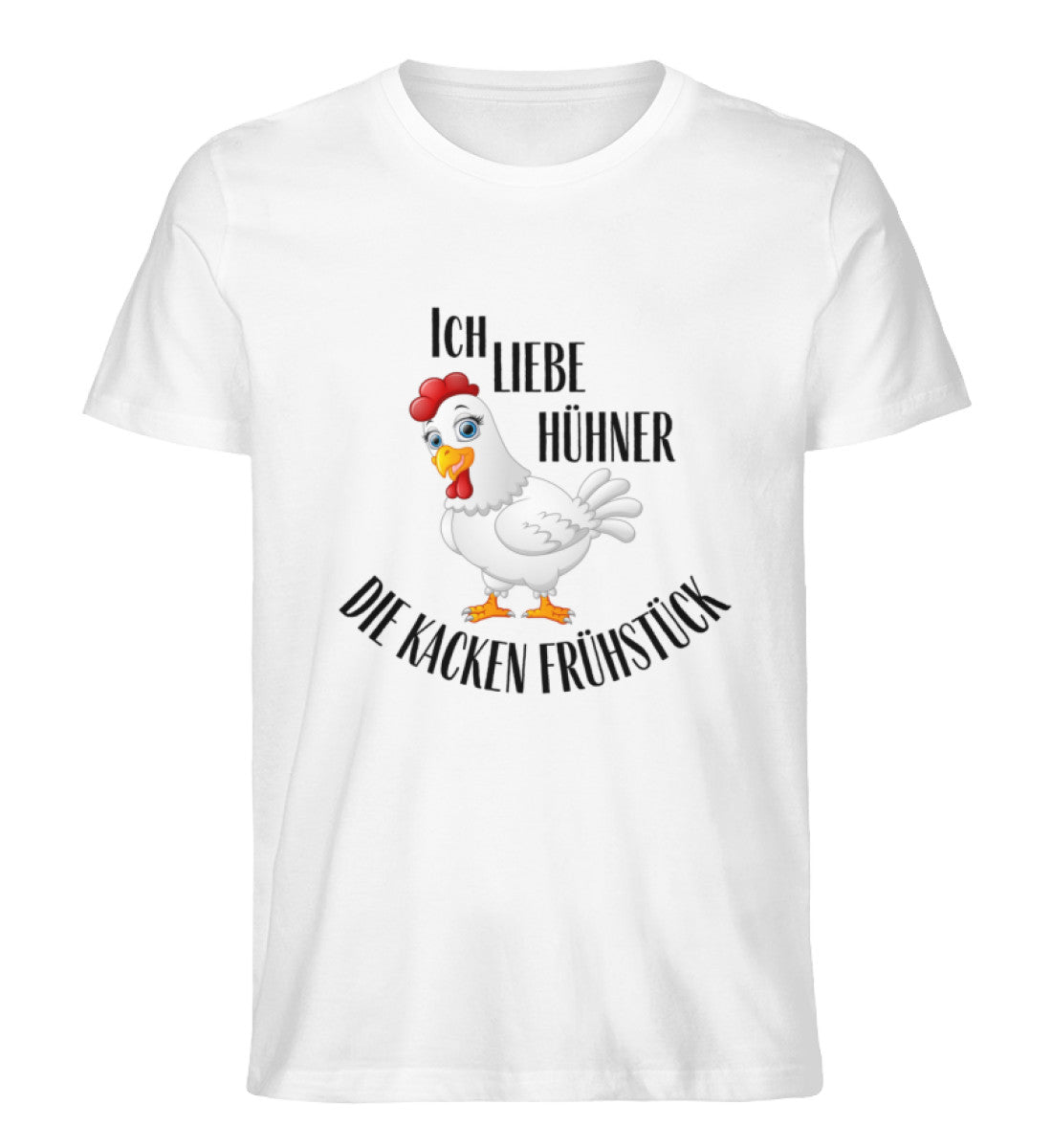 ICH LIEBE HÜHNER - Premium Organic T-Shirt unisex