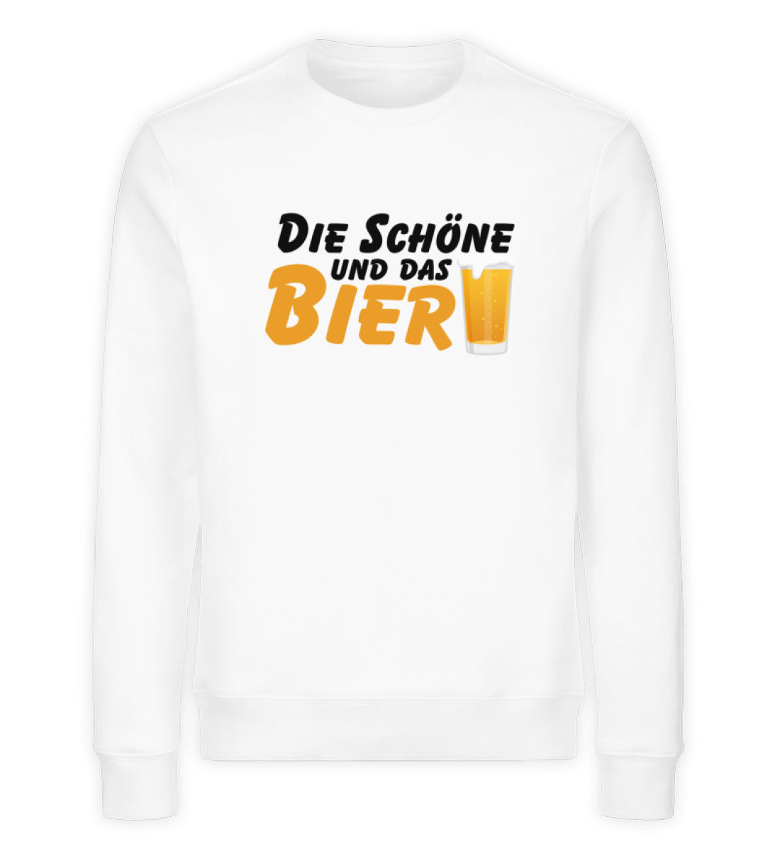 DIE SCHÖNE UND DAS BIER - Unisex Premium Organic Sweatshirt