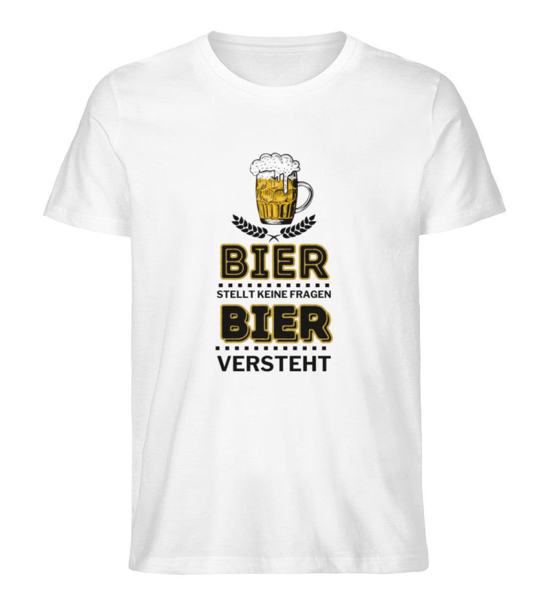 BIER VERSTEHT  - Herren Premium Organic Shirt