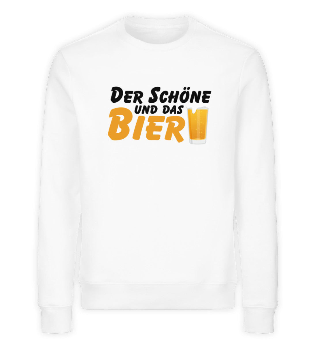 DER SCHÖNE UND DAS BIER - Unisex Premium Organic Sweatshirt