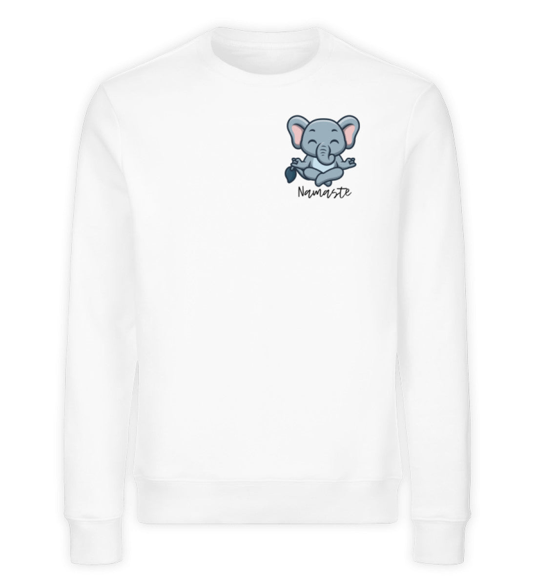 NAMASTE ELEFANT - Unisex Premium Organic Sweatshirt