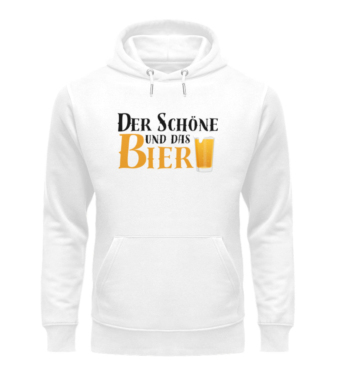 DER SCHÖNE UND DAS BIER (VERSION 2) - Unisex Premium Organic Hoodie