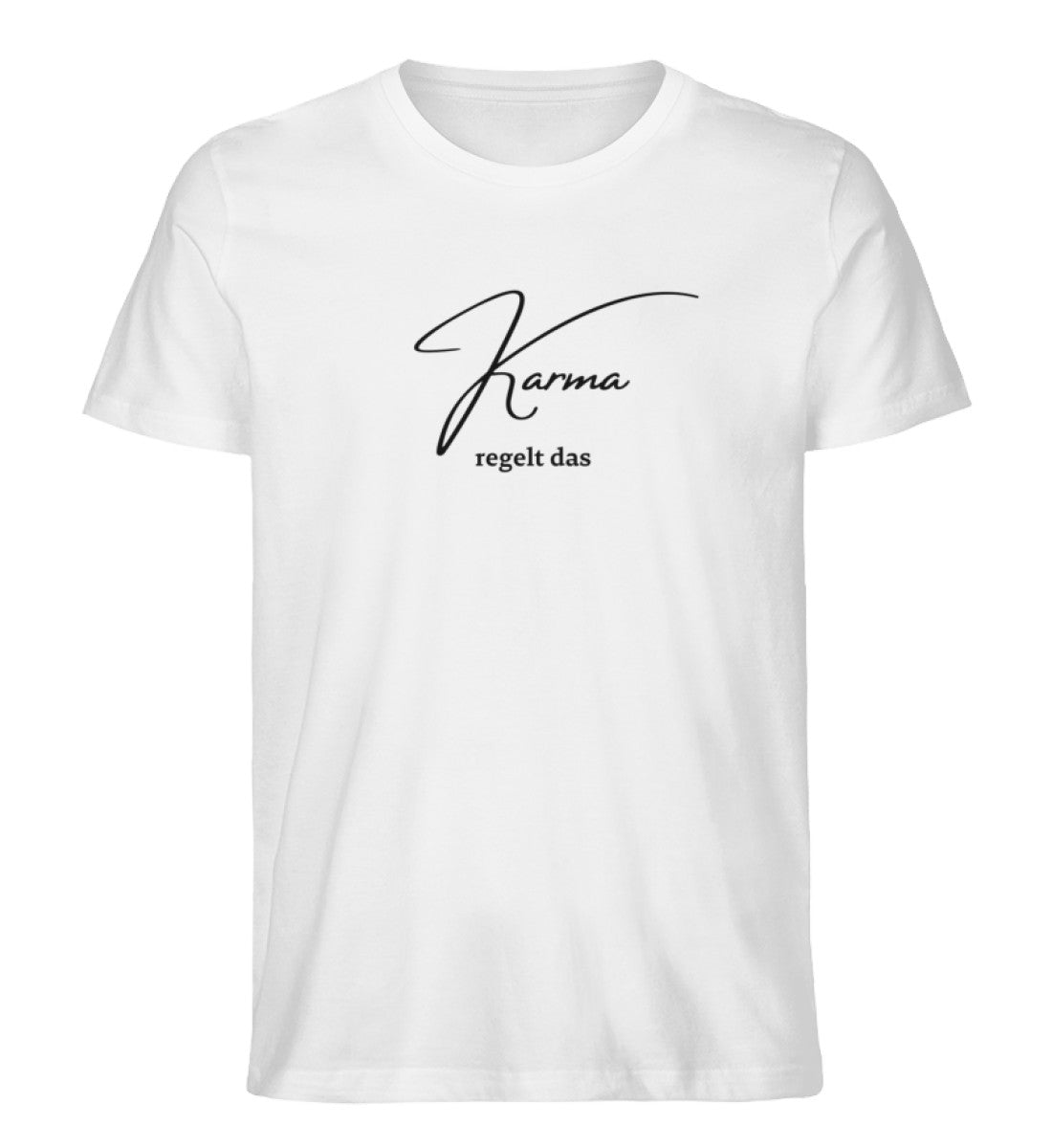 KARMA REGELT DAS - 100% Bio T-Shirt Unisex