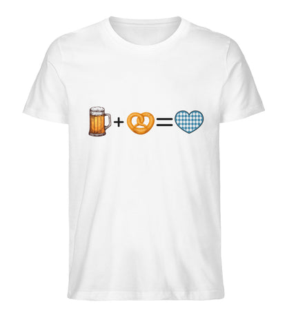 BIER + BREZEL - Premium Organic T-Shirt unisex