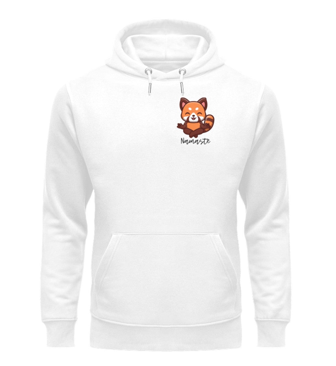 NAMASTE ROTER PANDA - Unisex Premium Organic Hoodie