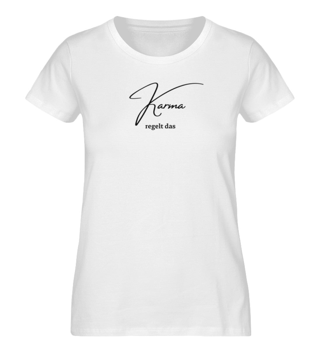 KARMA REGELT DAS - 100% Bio T-Shirt Damen