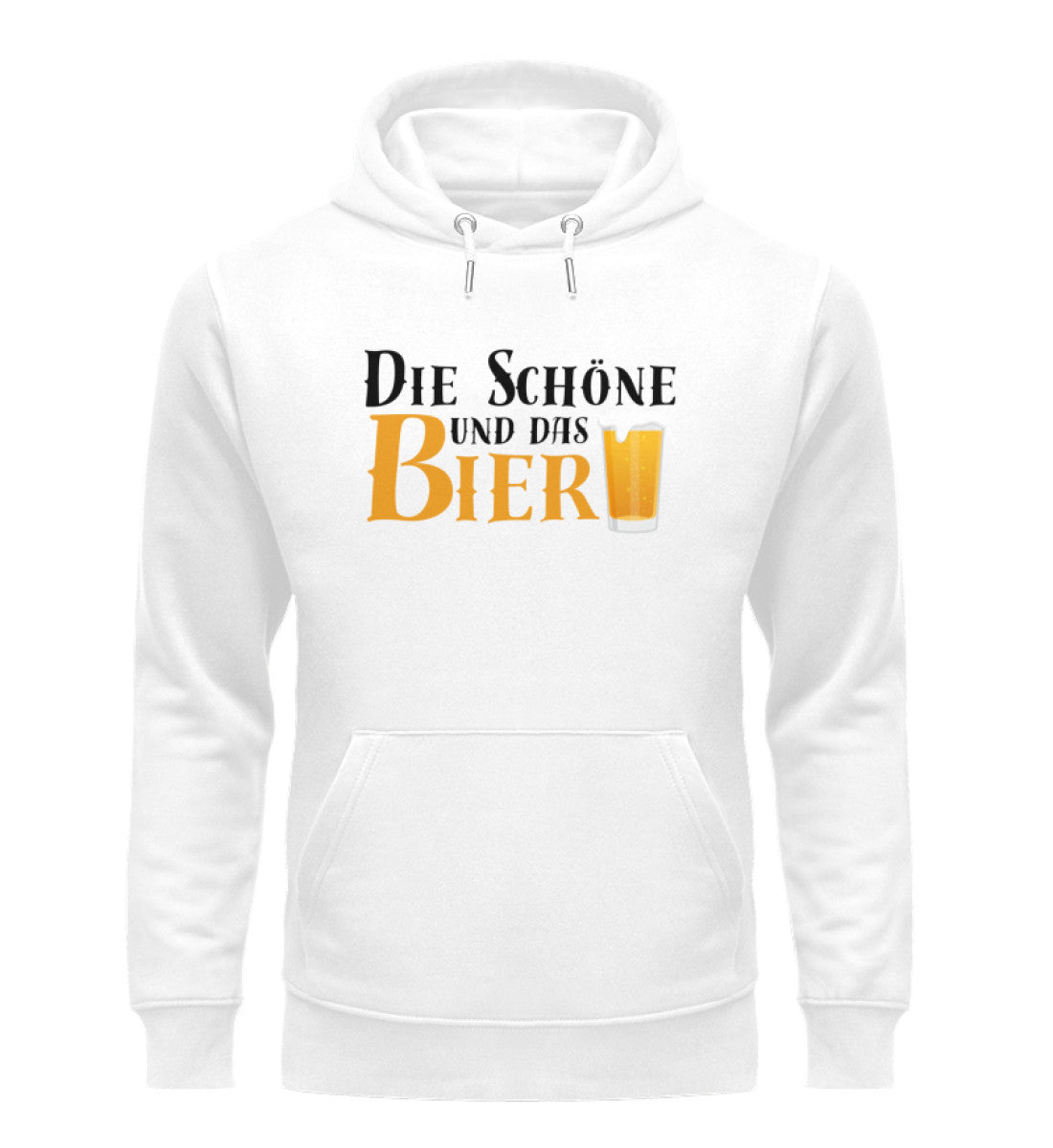 DIE SCHÖNE UND DAS BIER (VERSION 2) - Unisex Premium Organic Hoodie