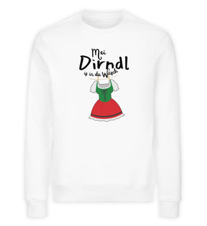 MEI DIRNDL IS IN DA WÄSCH - Unisex Premium Organic Sweatshirt