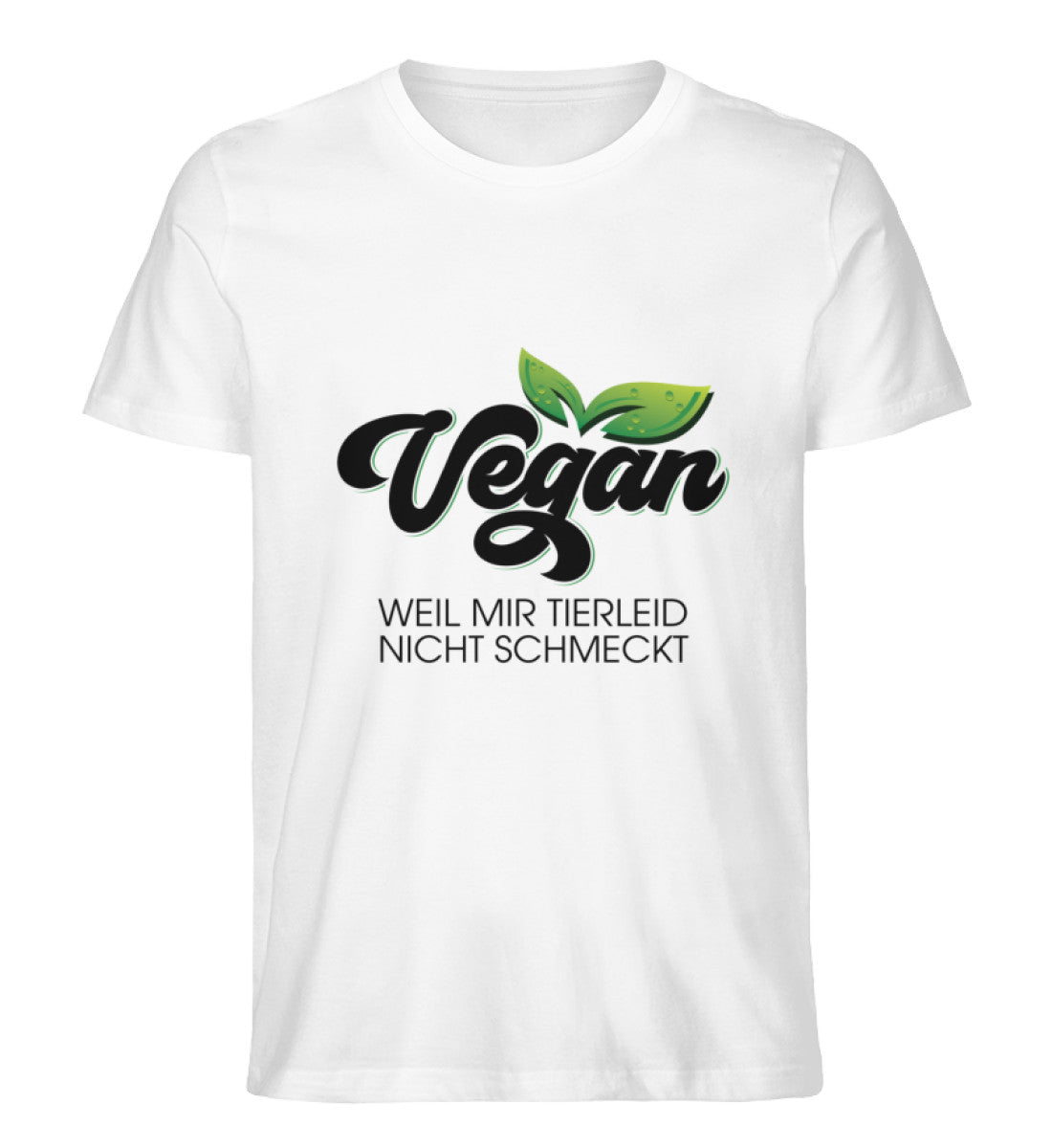 TIERLEID SCHMECKT NICHT - Premium Organic T-Shirt unisex